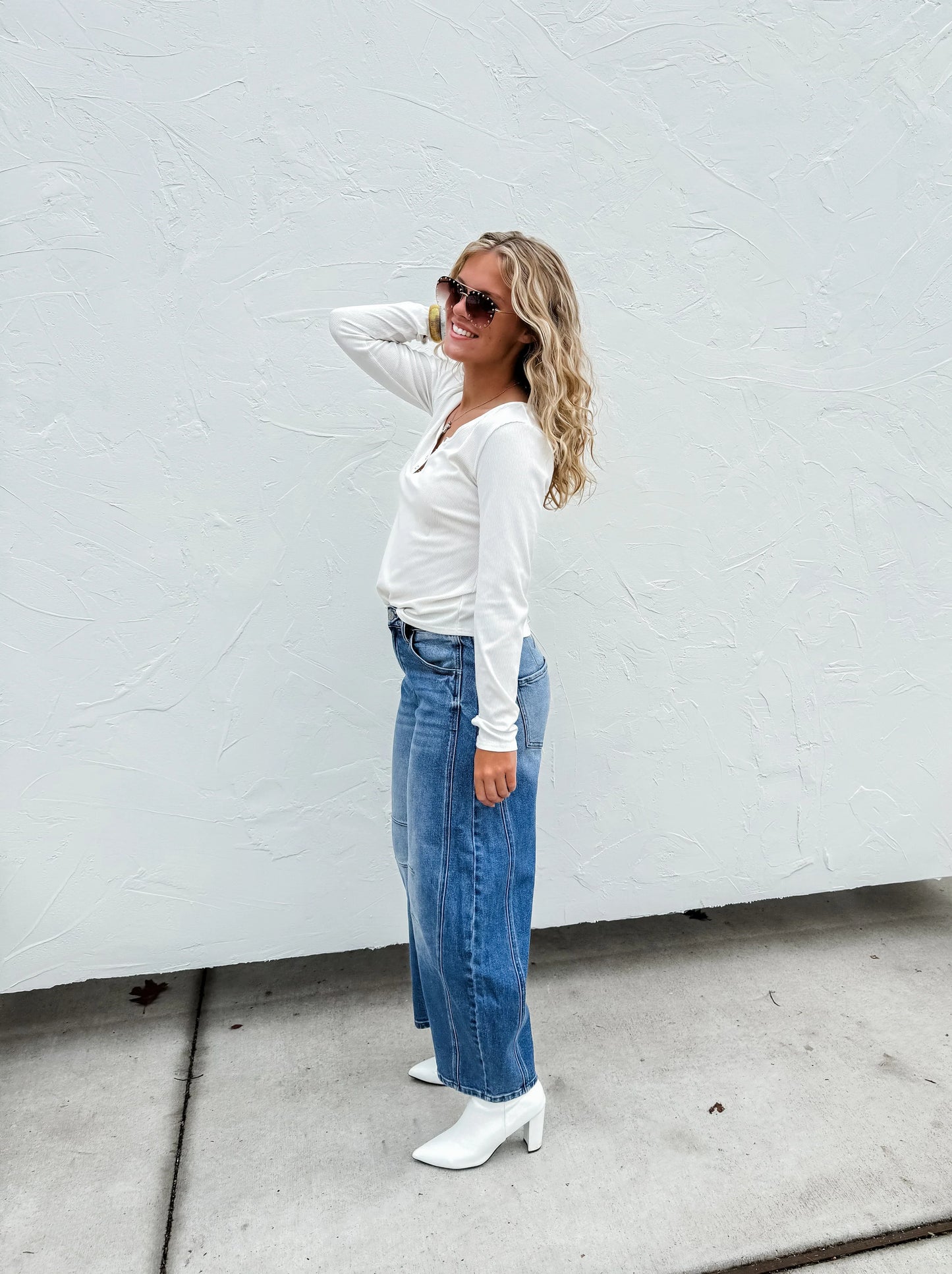 PREORDER: Bex Barrel Jeans