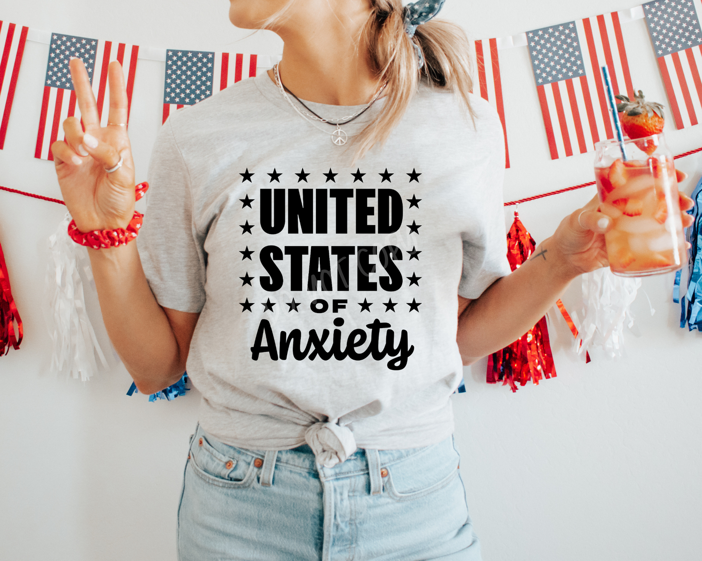 United States Of Anxiety - Tee