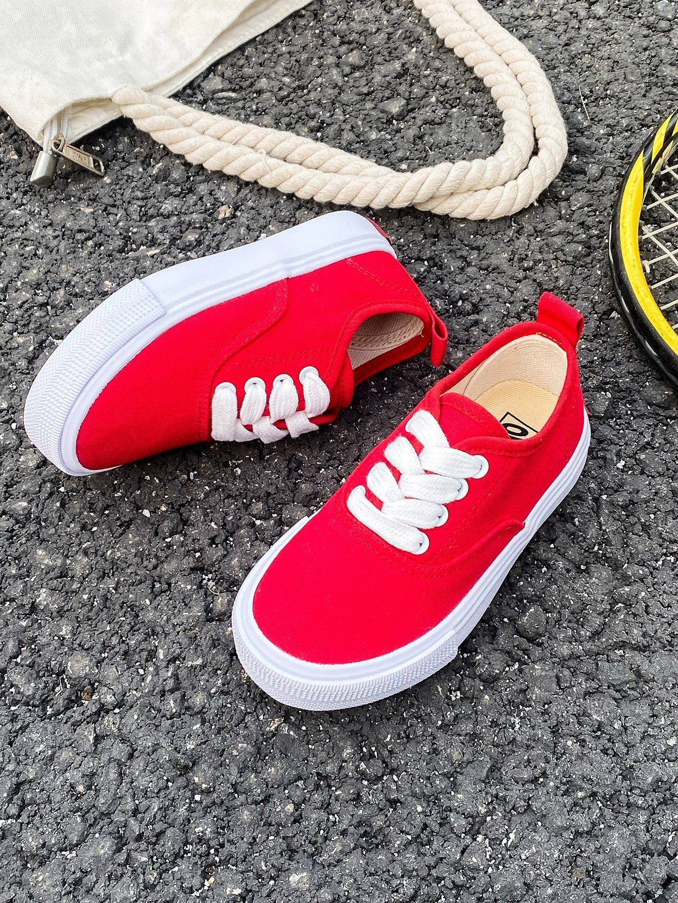 PREORDER: Kid's Canvas Lace-up Shoes  RERUN 7.13.26
