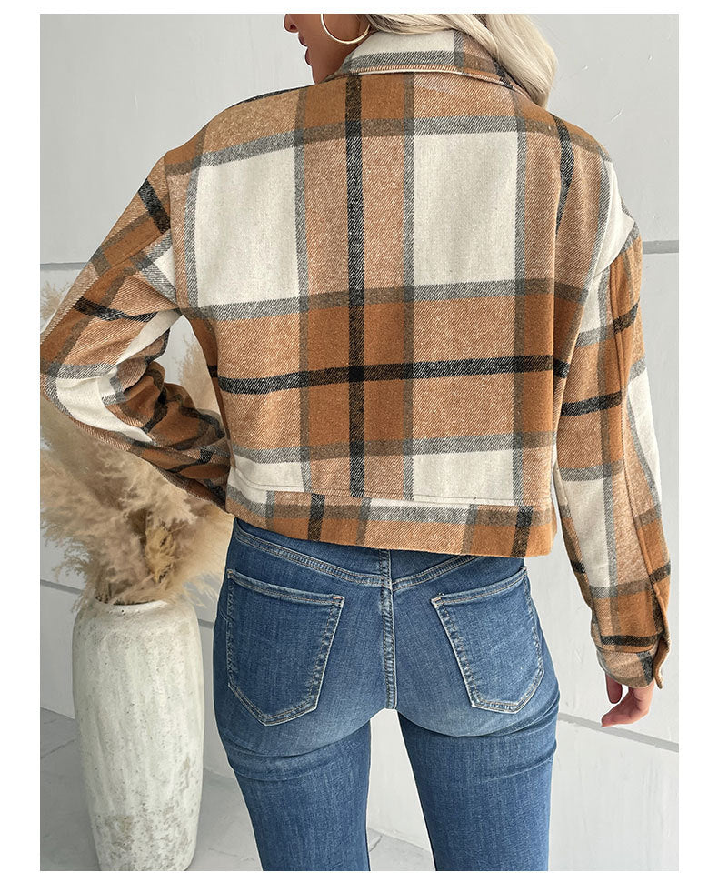 PREORDER: The Frannie Mid-Crop Flannel 9.30.24 osym