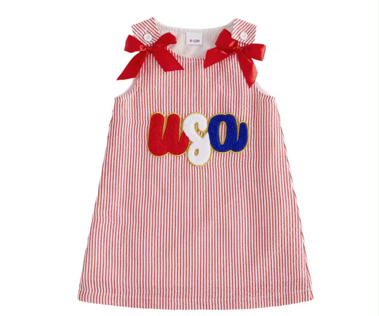 PREORDER: Bows & USA dress 5.26.26 osym