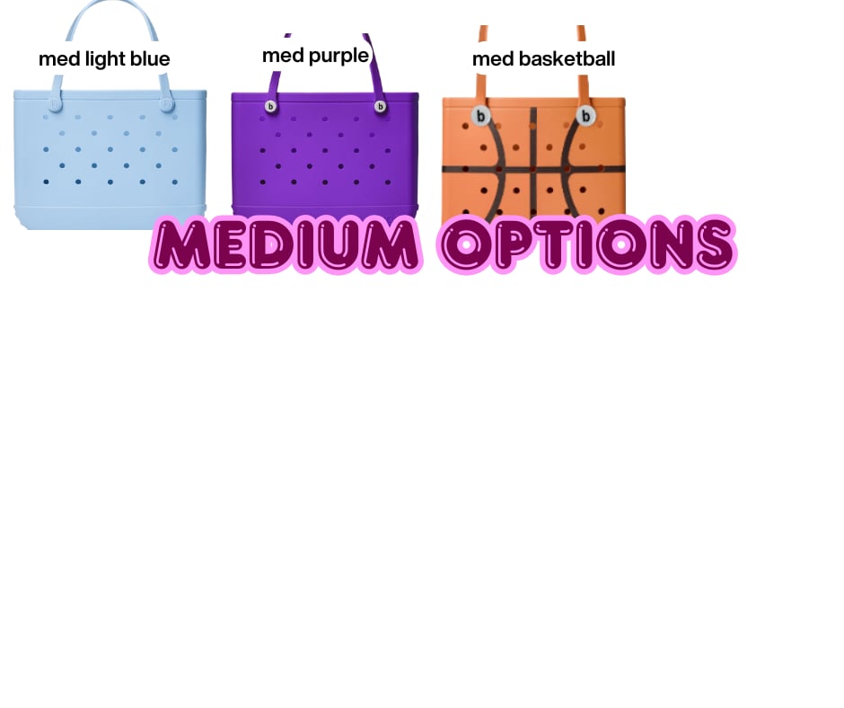 PREORDER: MEDIUM EVA CUSTOM TOTES 12.1.25 osym