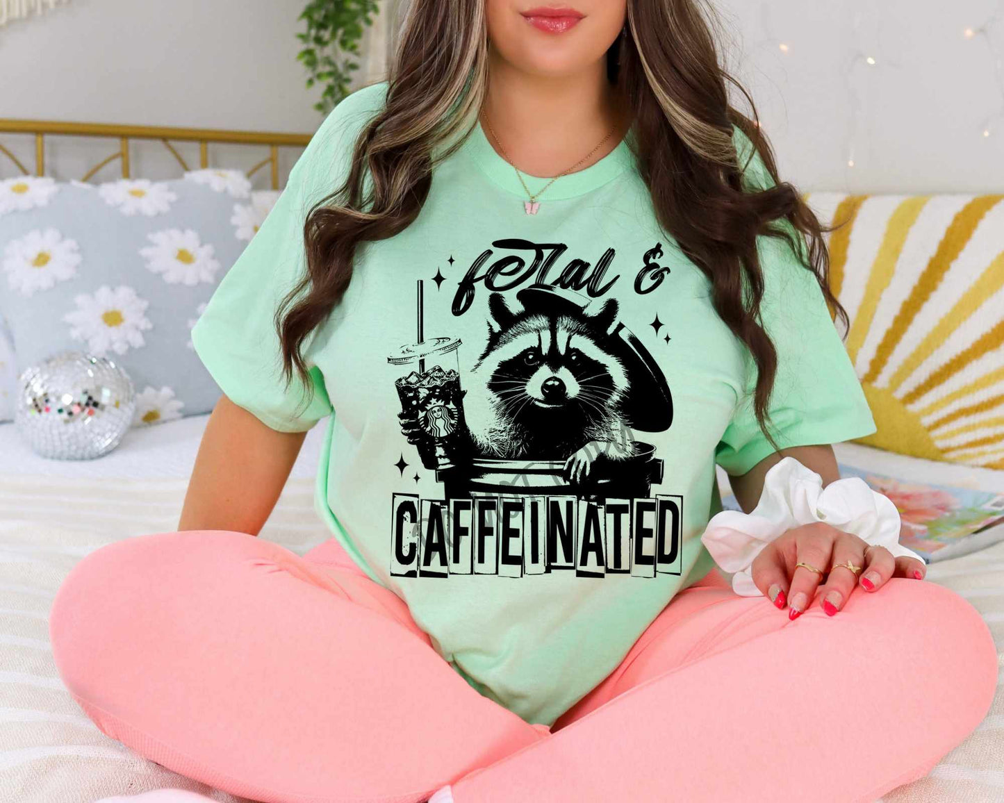 Feral & Caffeinated - Tee