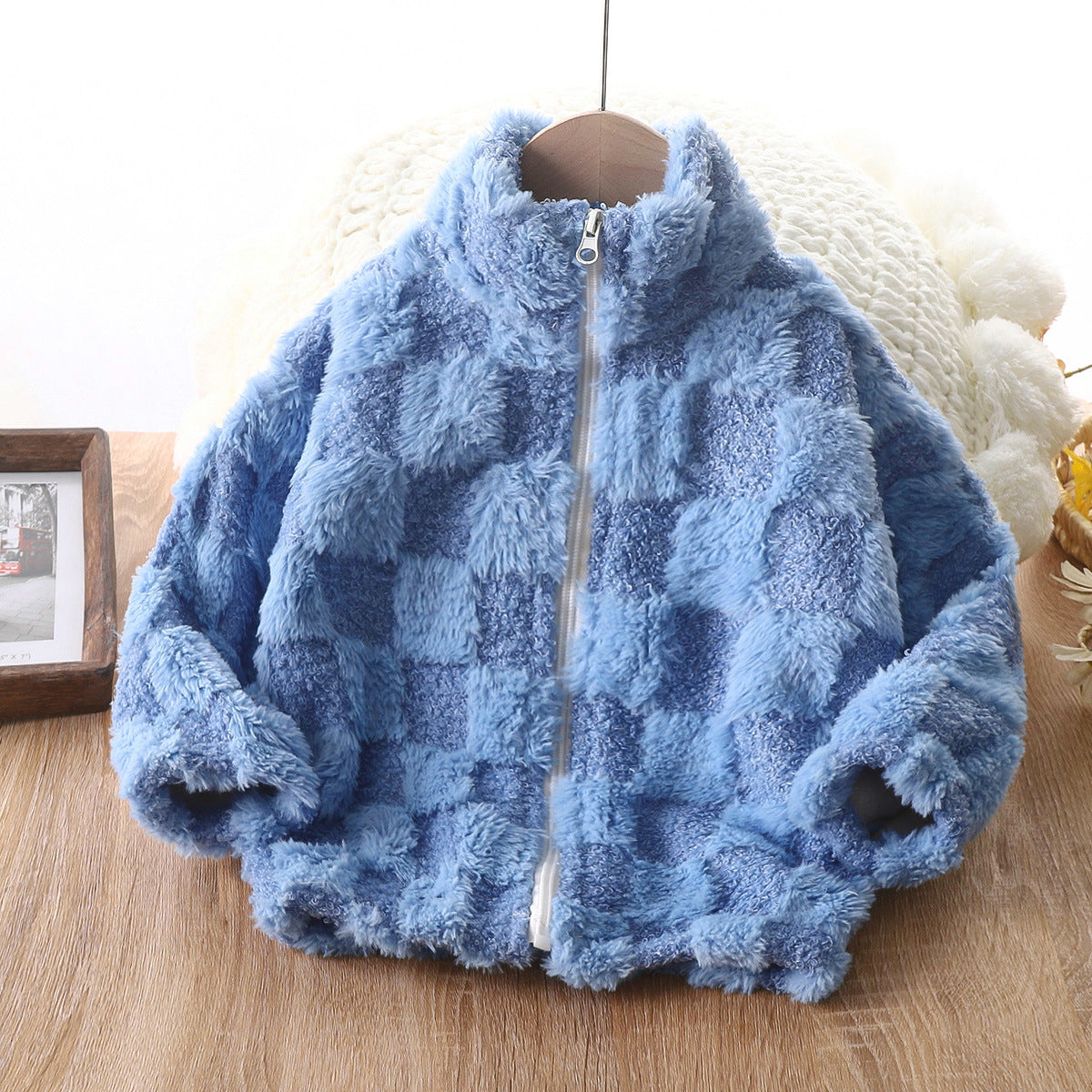 PREORDER: Rerun Checker Teddy Bear Fleece 12.1.25 osym