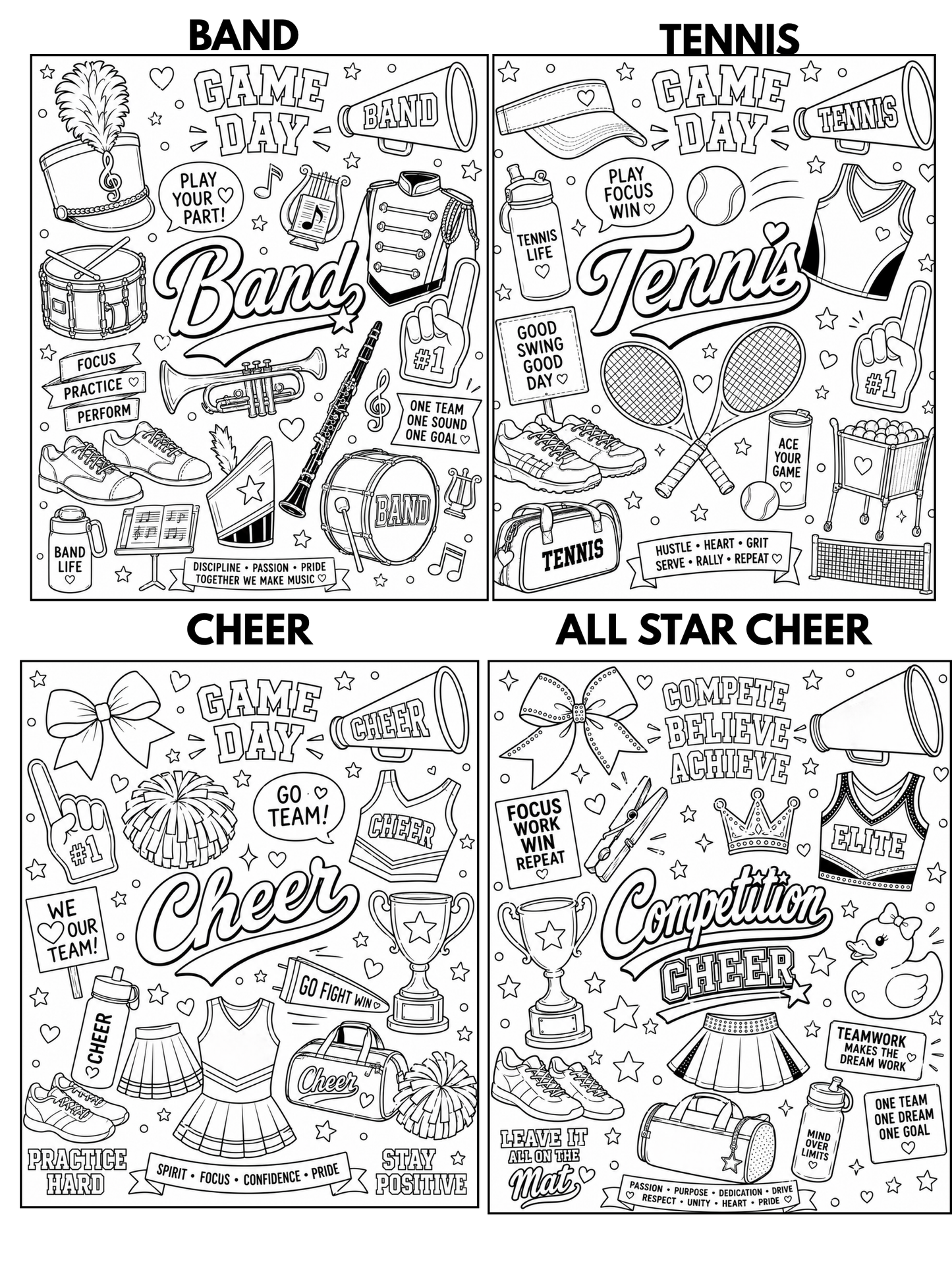 PREORDER: Custom Coloring Blanket (Premade Designs)  7.27.26