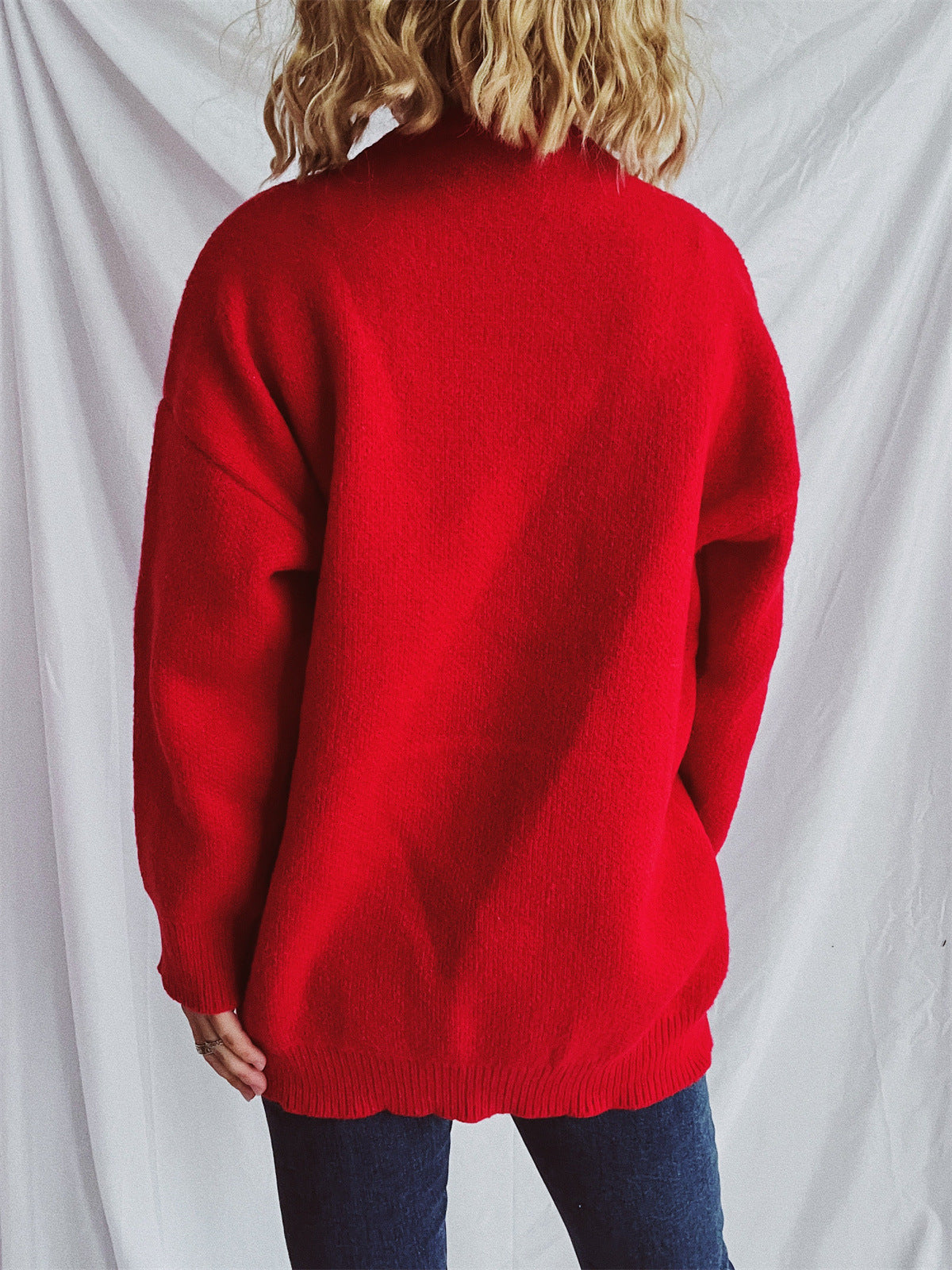 PREORDER: The Jolisa Repeating Heart Red Sweater 12.23.24 osym