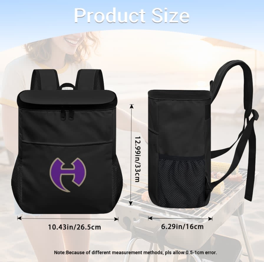 PREORDER: Solid + Logo  Custom Cooler Backpack RERUN 6.8.26