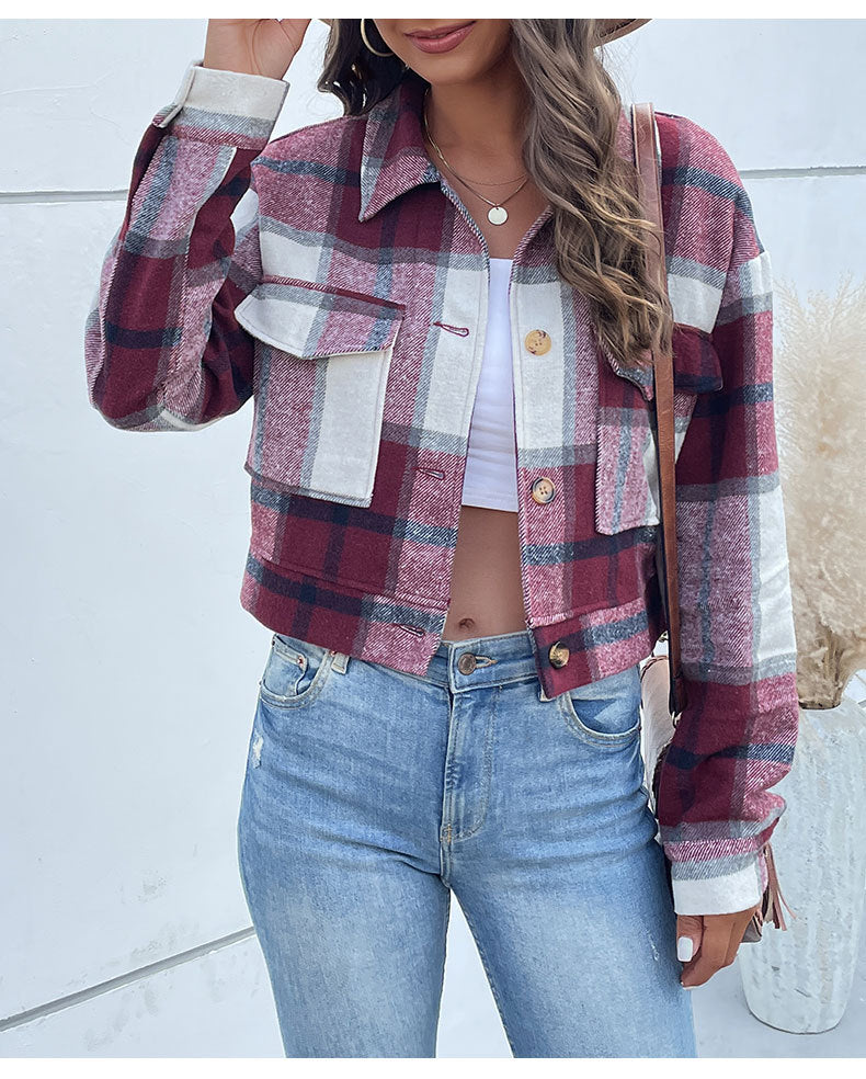 PREORDER: The Frannie Mid-Crop Flannel 9.30.24 osym