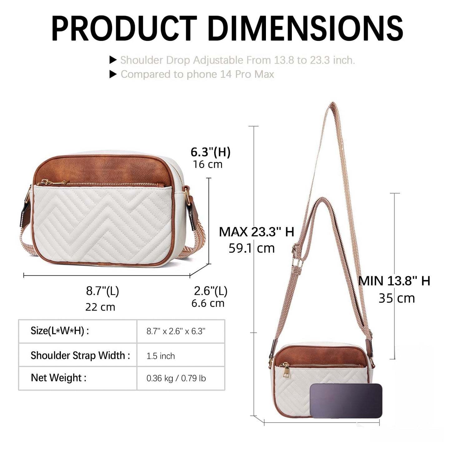 PREORDER: Quilted Crossbody Bag 5.6.24 OSYM