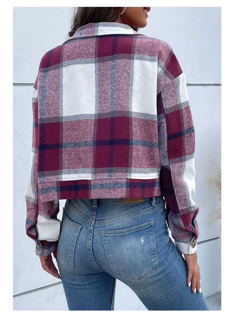 PREORDER: The Frannie Mid-Crop Flannel 9.30.24 osym