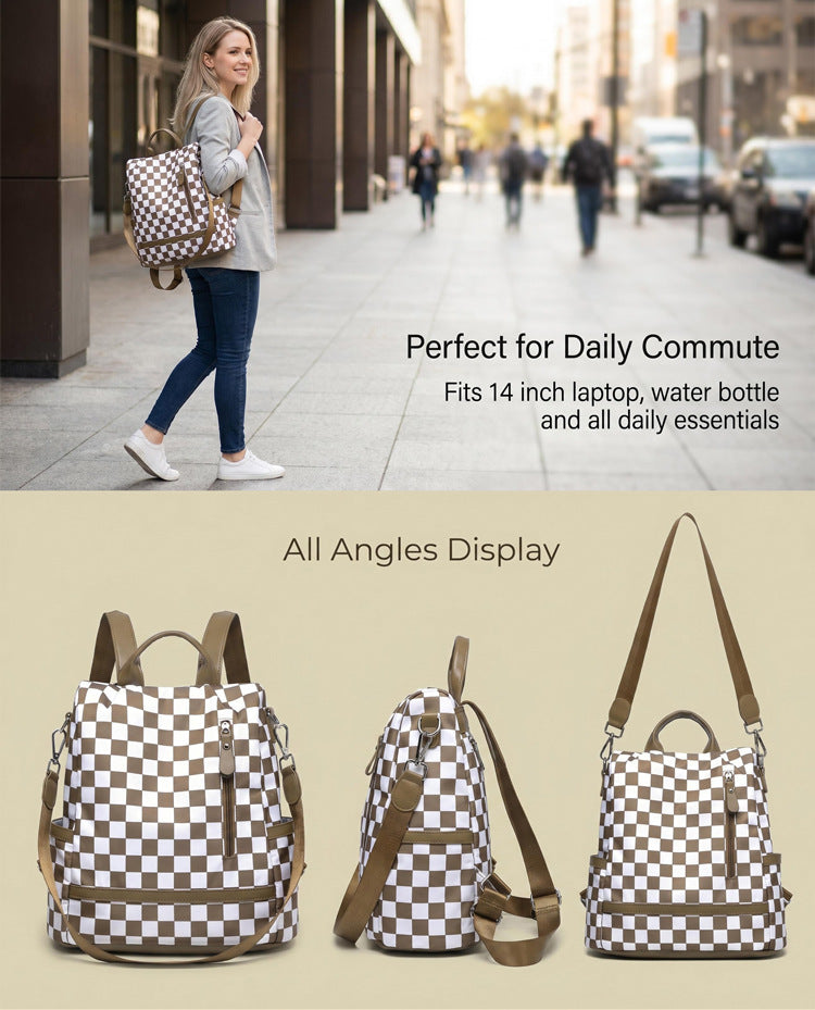 PREORDER: The Camden Check Backpack RERUN 8.10.26