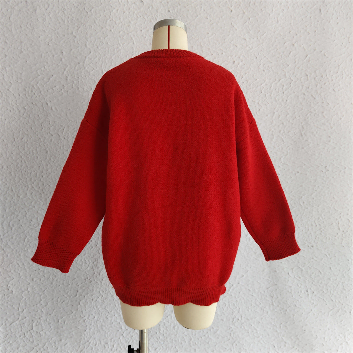 PREORDER: The Jolisa Repeating Heart Red Sweater 12.23.24 osym