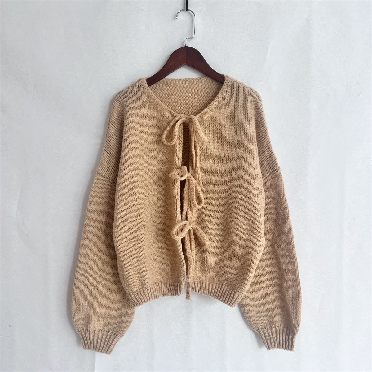 PREORDER: Bow Tie Slouchy Sweater 9.15.25