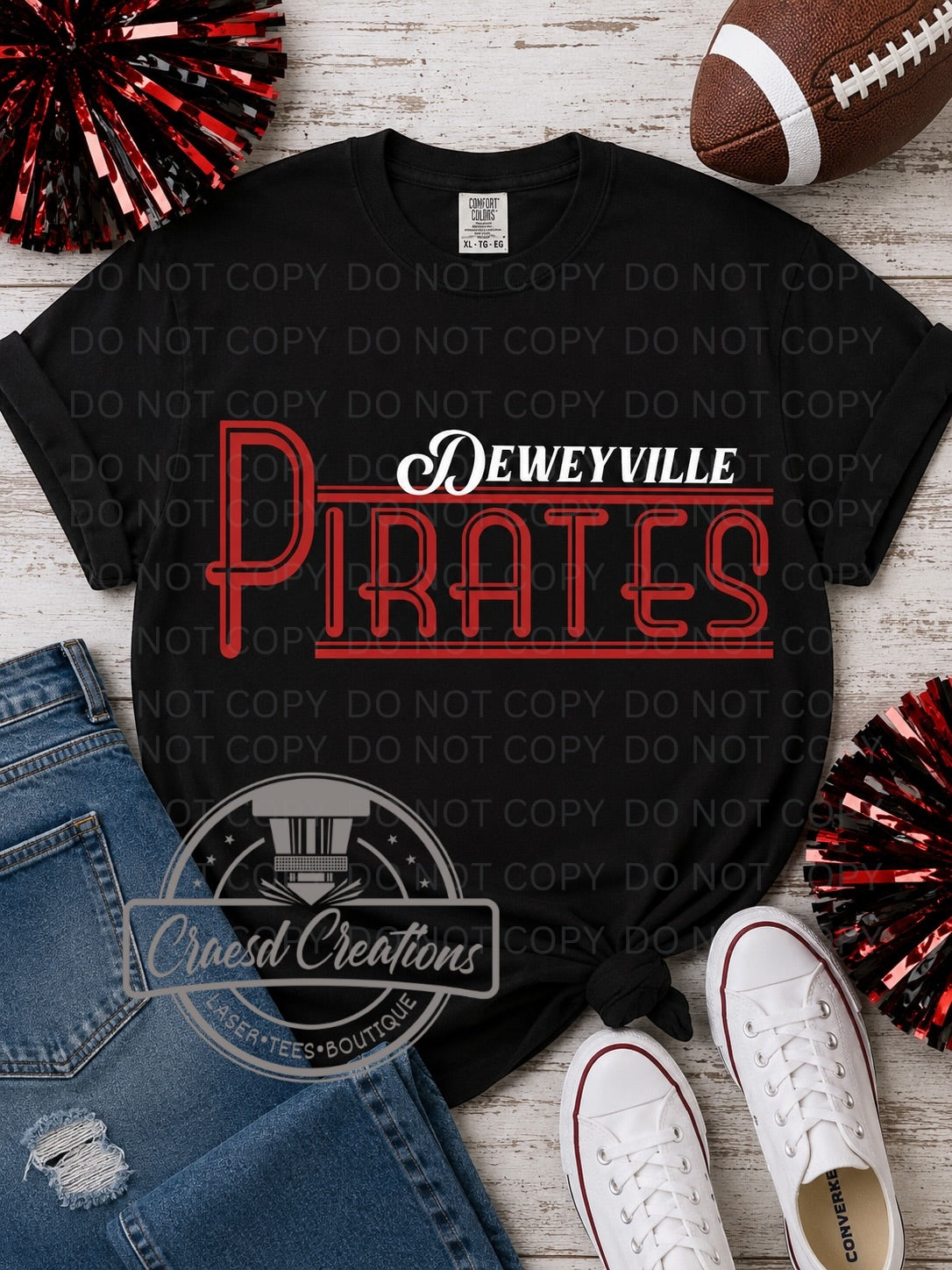 Vintage Deweyville Pirates
