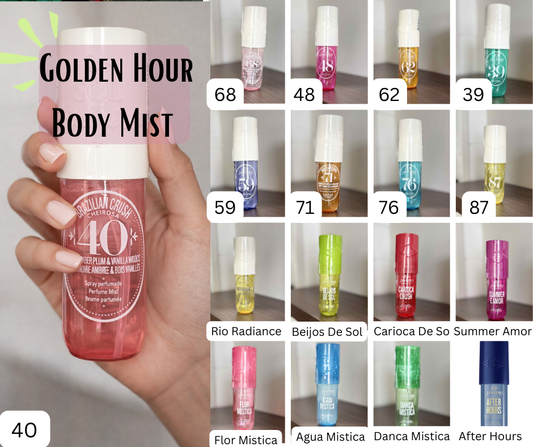 PREORDER: Golden Hour Body Mist 3.2.26