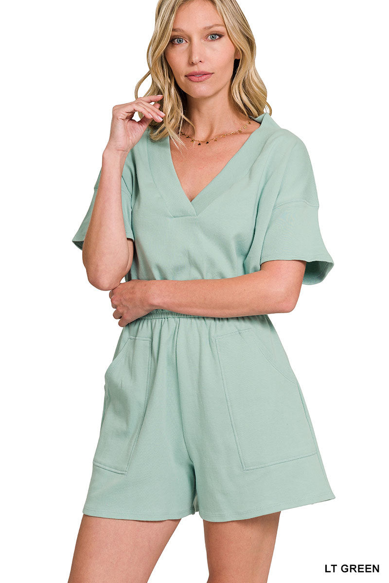 Light green Romper