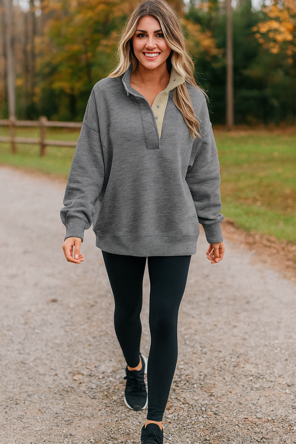 PREORDER: Alexah Waffle Henley 9.15.25