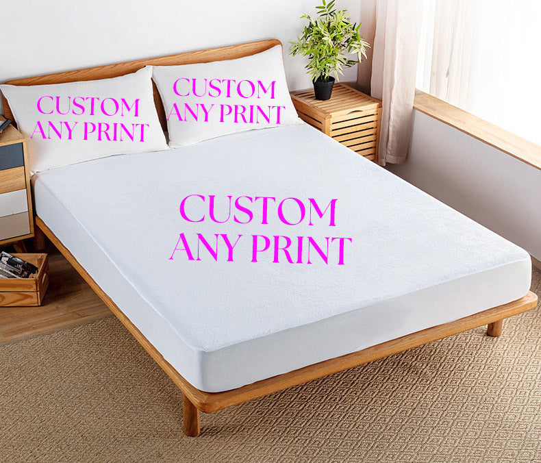 PREORDER: Repeating Name Fitted/Flat Sheets, Pillow Case and Fleece Throw 12.1.25 OSYM