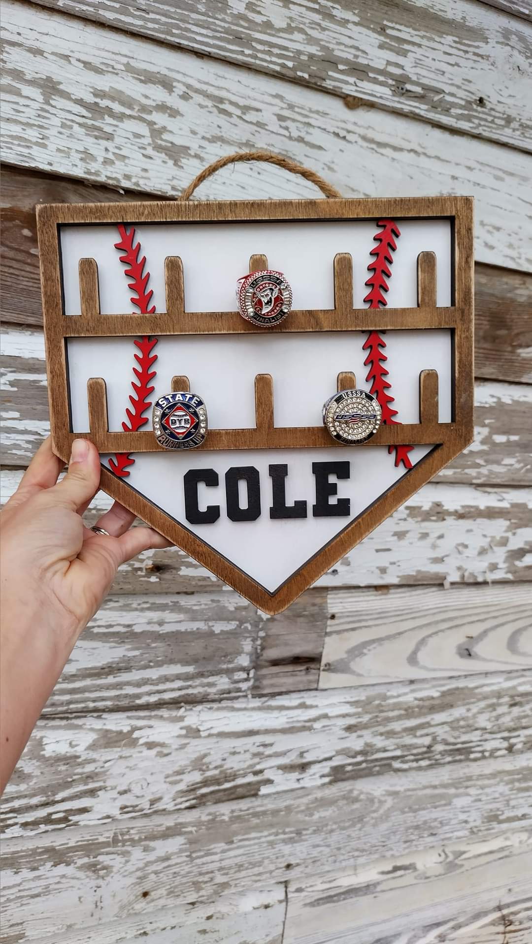 Baseball/Softball ring holder