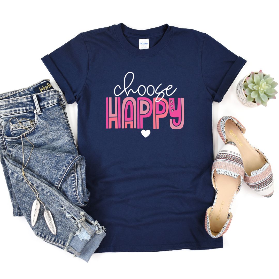 PREORDER: Choose Happy Graphic Tee