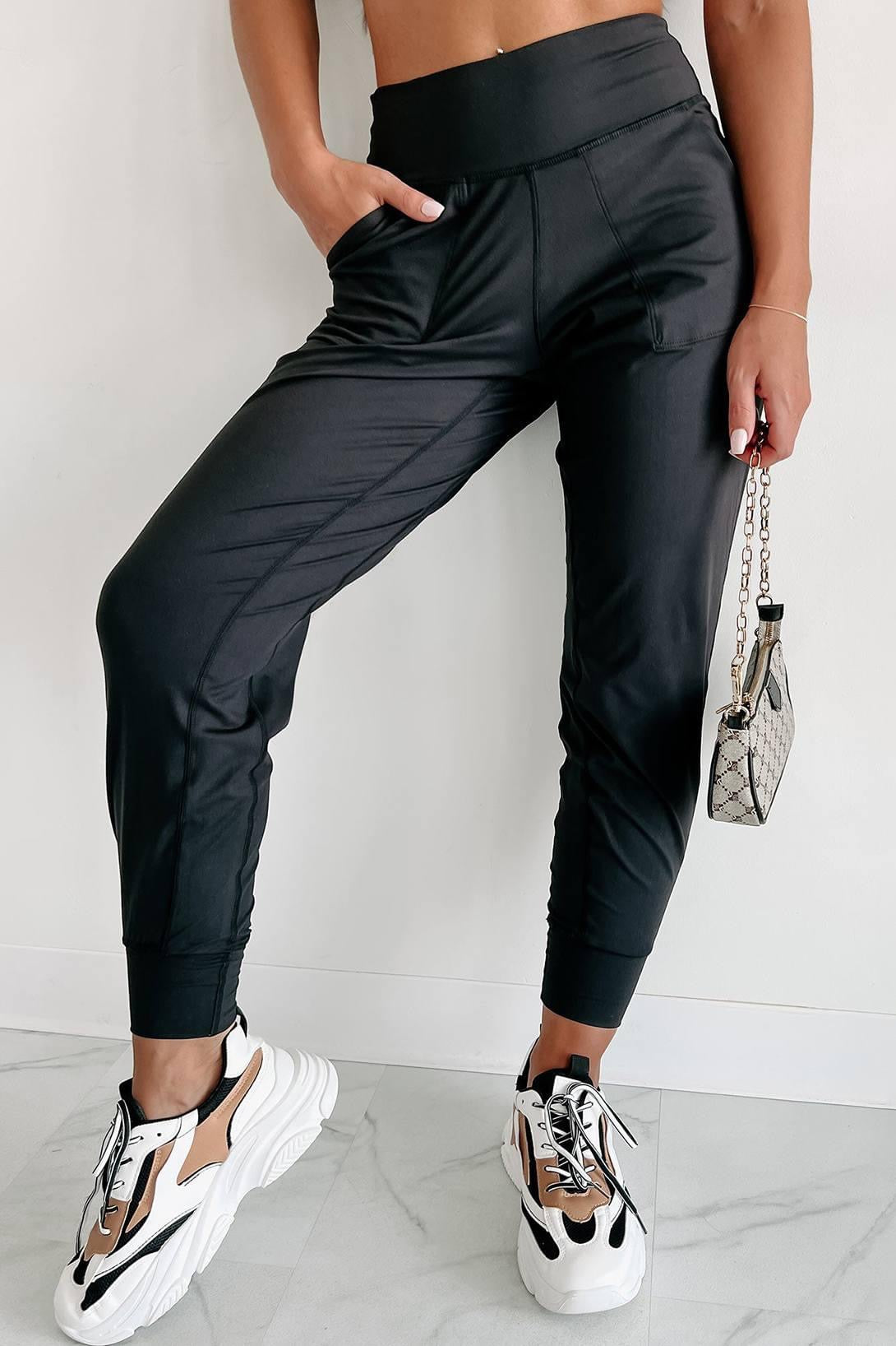 Black Joggers