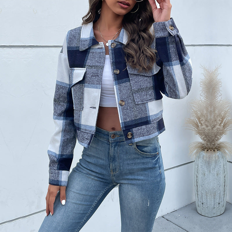 PREORDER: The Frannie Mid-Crop Flannel 9.30.24 osym