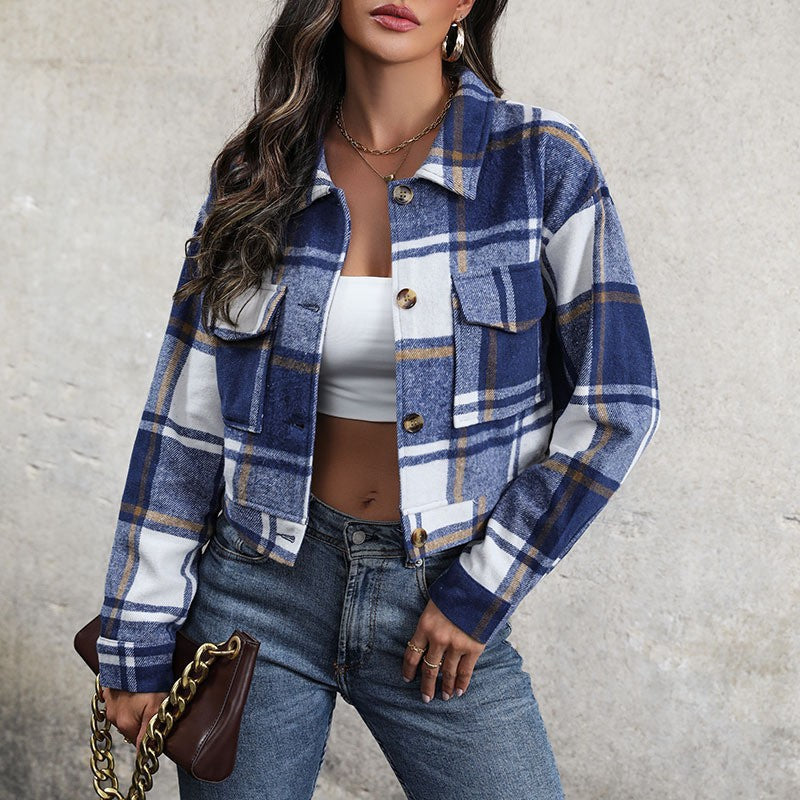 PREORDER: The Frannie Mid-Crop Flannel 9.30.24 osym