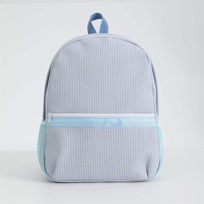 PREORDER: Custom Seersucker Backpack RERUN 7.13.26