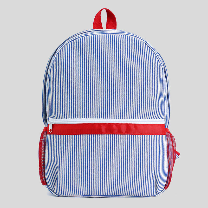 PREORDER: Custom Seersucker Backpack RERUN 7.13.26