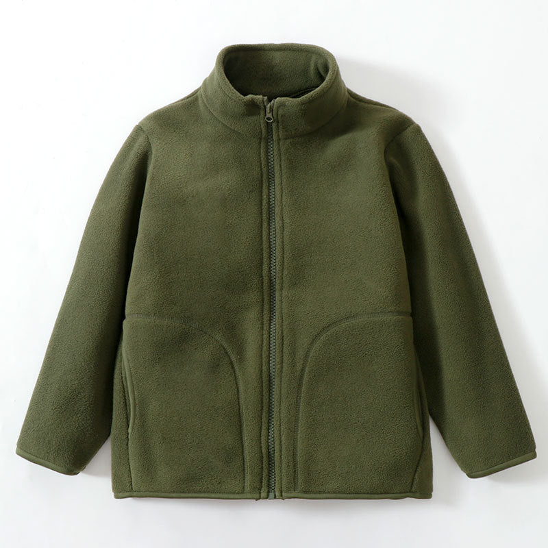 PREORDER: Kids Solid Color Zip Up Fleece 9.15.25