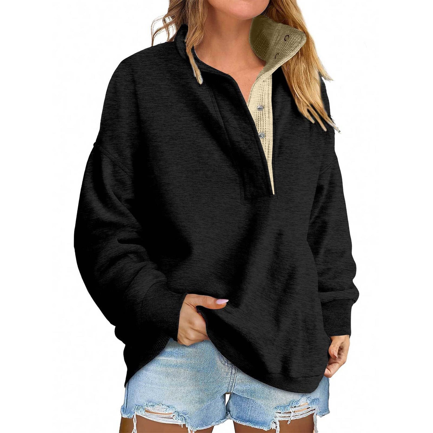 PREORDER: Alexah Waffle Henley 9.15.25