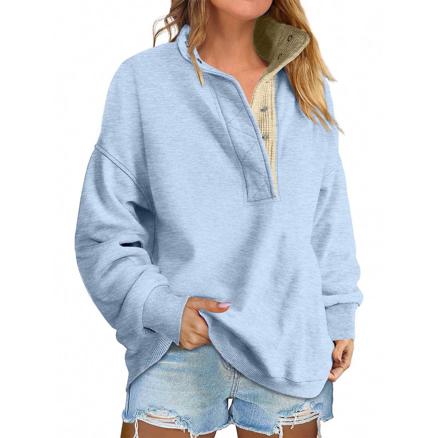 PREORDER: Alexah Waffle Henley 9.15.25
