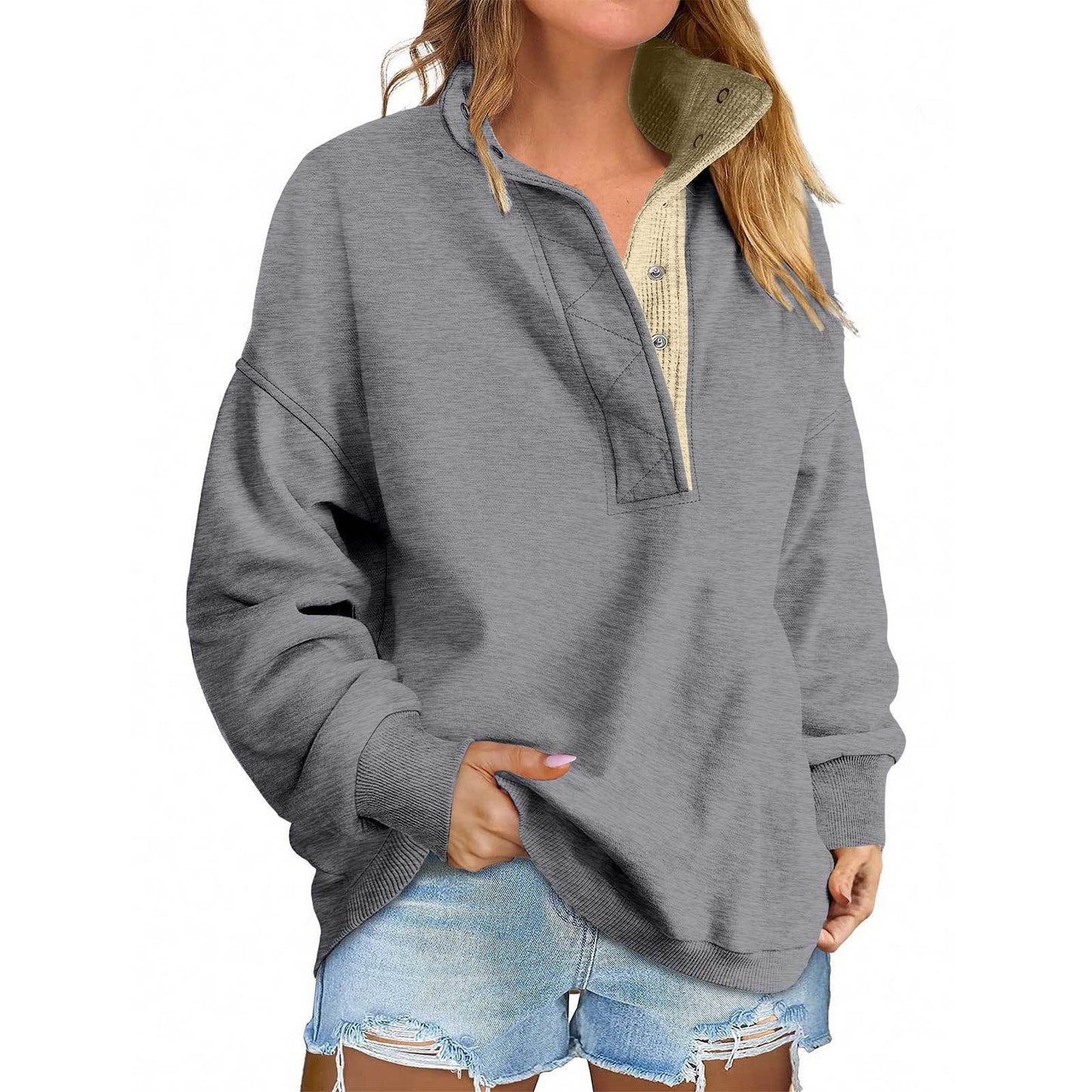 PREORDER: Alexah Waffle Henley 9.15.25
