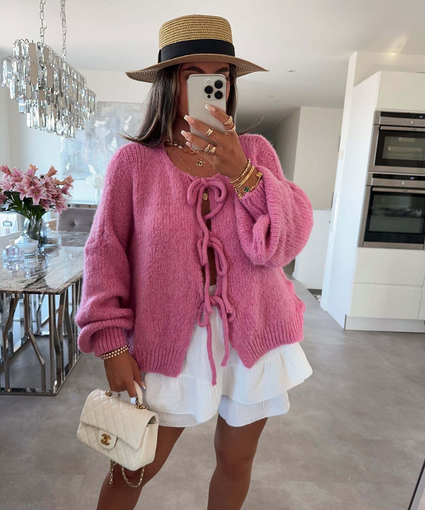 PREORDER: Bow Tie Slouchy Sweater 9.15.25