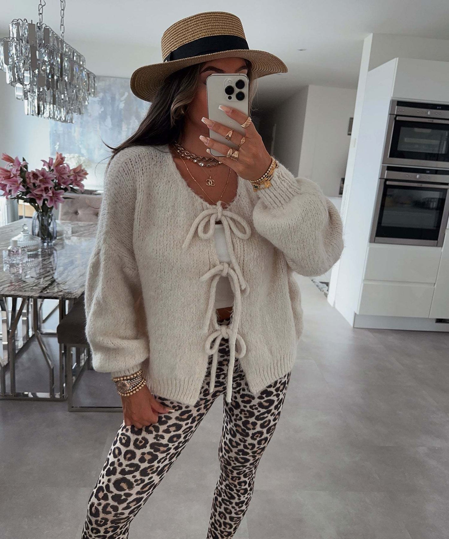 PREORDER: Bow Tie Slouchy Sweater 9.15.25