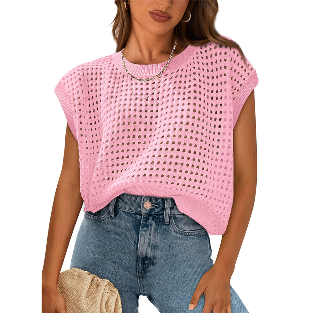 PREORDER: The Brielle Open Knit Sweater 6.22.26