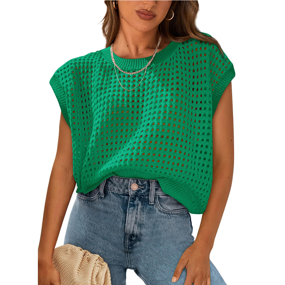 PREORDER: The Brielle Open Knit Sweater 6.22.26