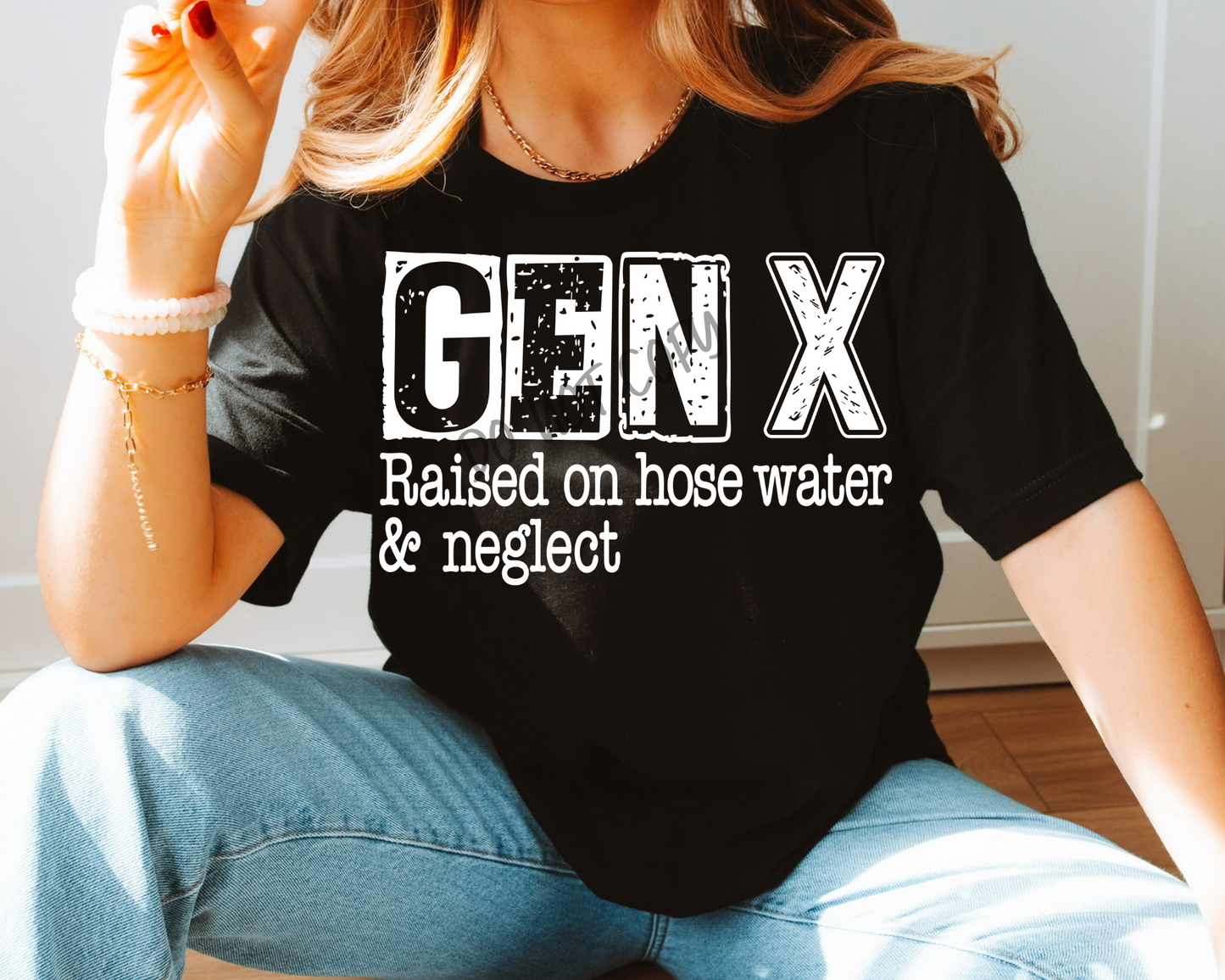 Gen X Raised On Hose Water & Neglect - Tee