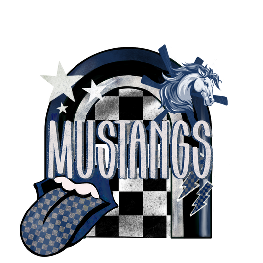 Throwback Mustangs- Digital