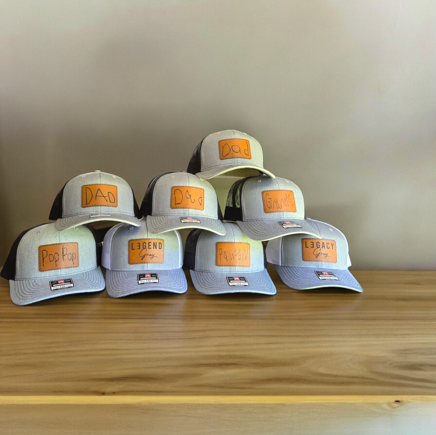 Custom handwritten/drawn/Dad snapback