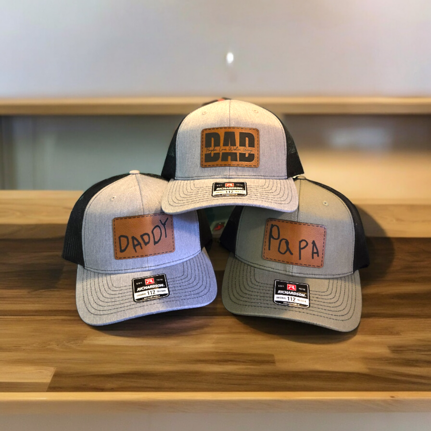 Custom handwritten/drawn/Dad snapback