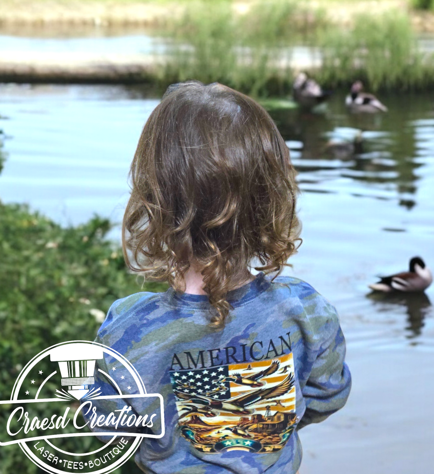 American waterfowl sweatshirt