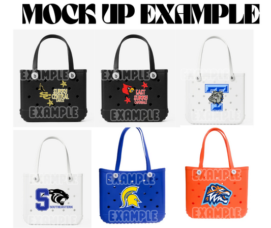 Preorder: SMALL EVA TOTES CUSTOM LOGO 12.1.25 osym