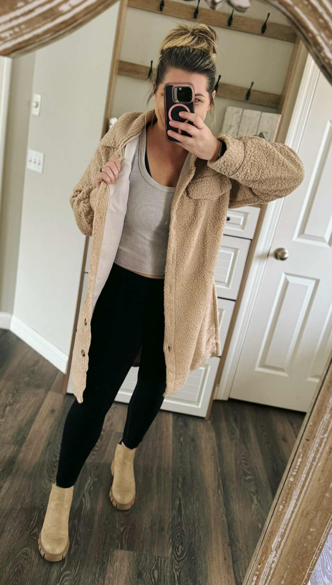 PREORDER: Rerun RAZ Teddy Bear Shacket 12.1.25