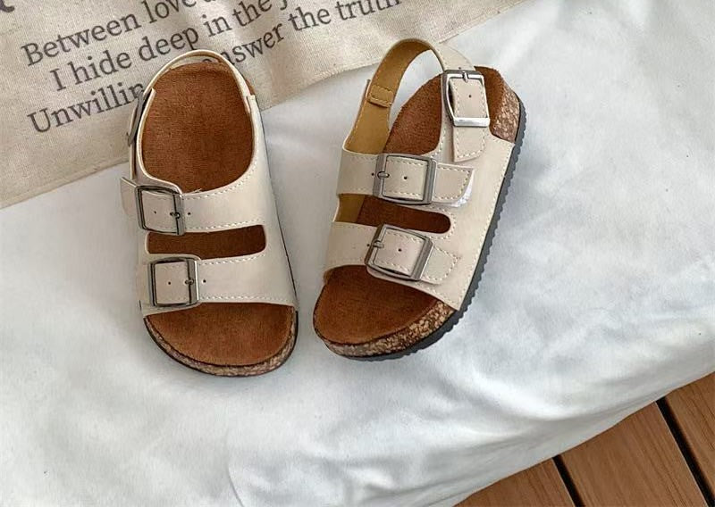 PREORDER: Double Buckle Kids Sandals RERUN 6.29.26 osym