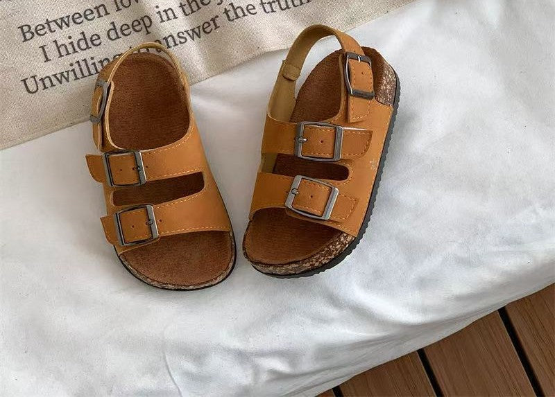 PREORDER: Double Buckle Kids Sandals RERUN 6.29.26 osym