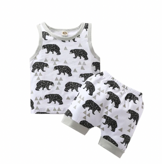 White Bear Tank Set