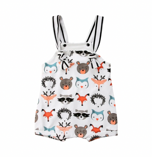 Woodland Knotted Romper