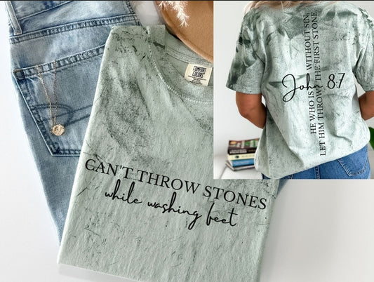 Can't throw stones