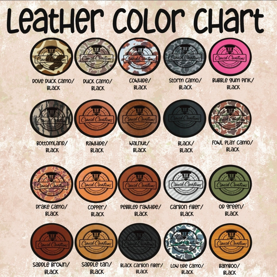 Leather Patch Beanies